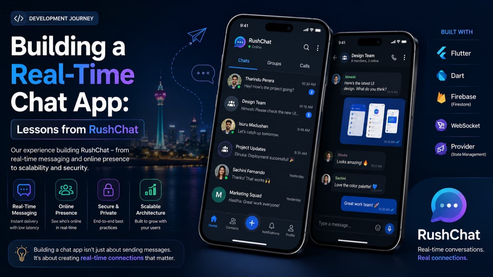 Building a Real-Time Chat App: Lessons from RushChat