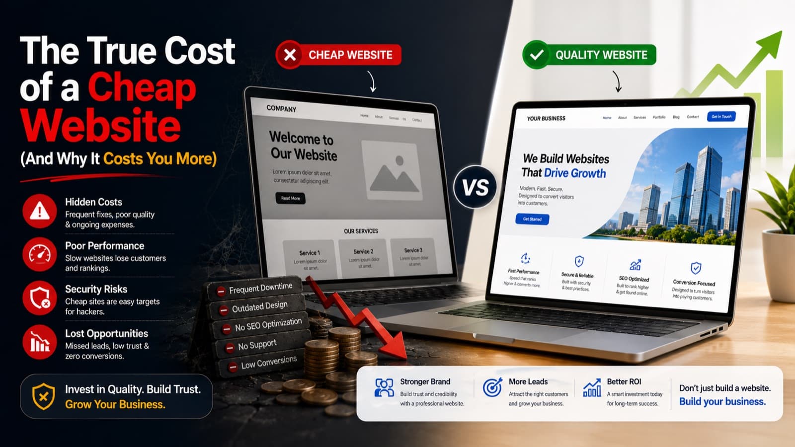 The True Cost of a Cheap Website (And Why It Costs You More)